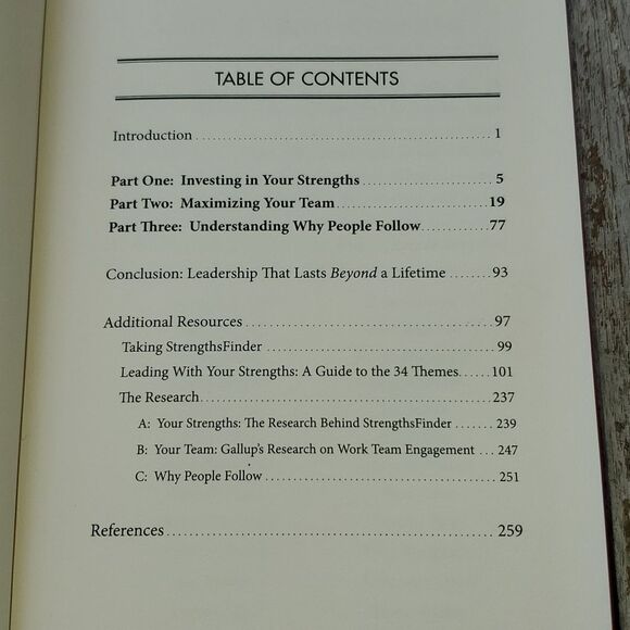 Strengths Based Leadership HB Book Gallup Press Rath Conchie - Picture 5 of 5